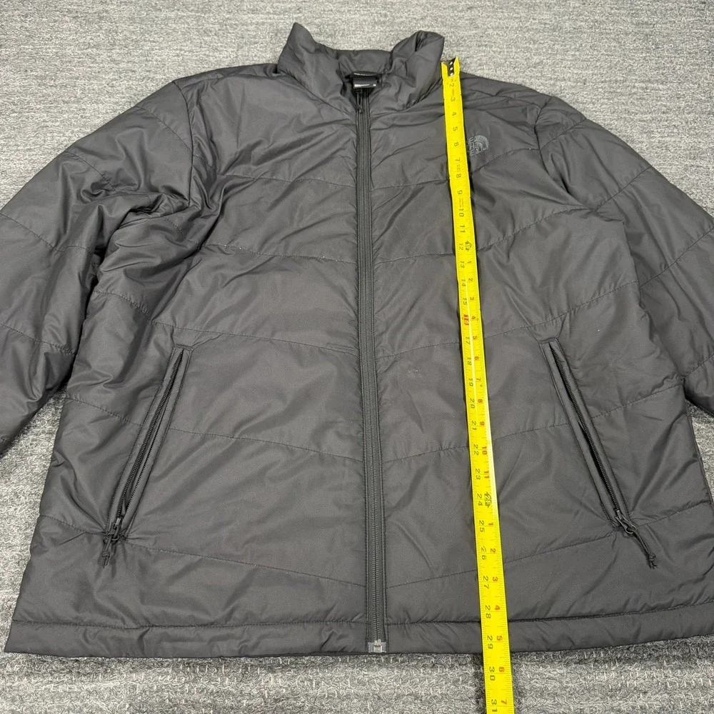 The North Face Jacket Men XL Junction Insulation Black Full Zip Outdoor Trail